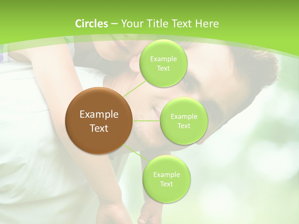 Fathers Day Greetings PowerPoint Template