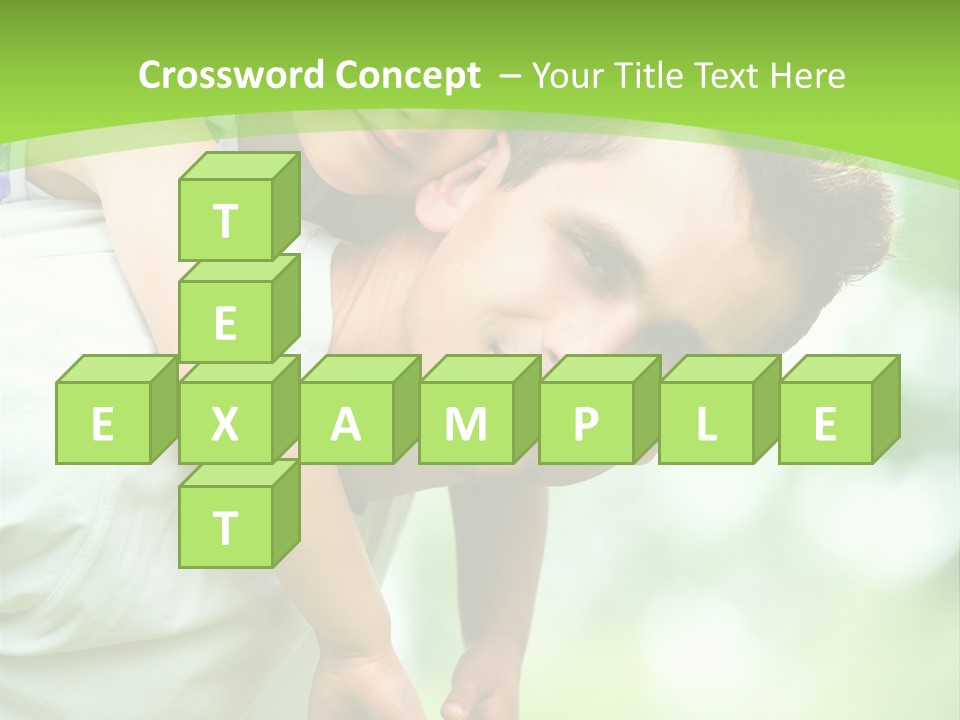 Fathers Day Greetings PowerPoint Template