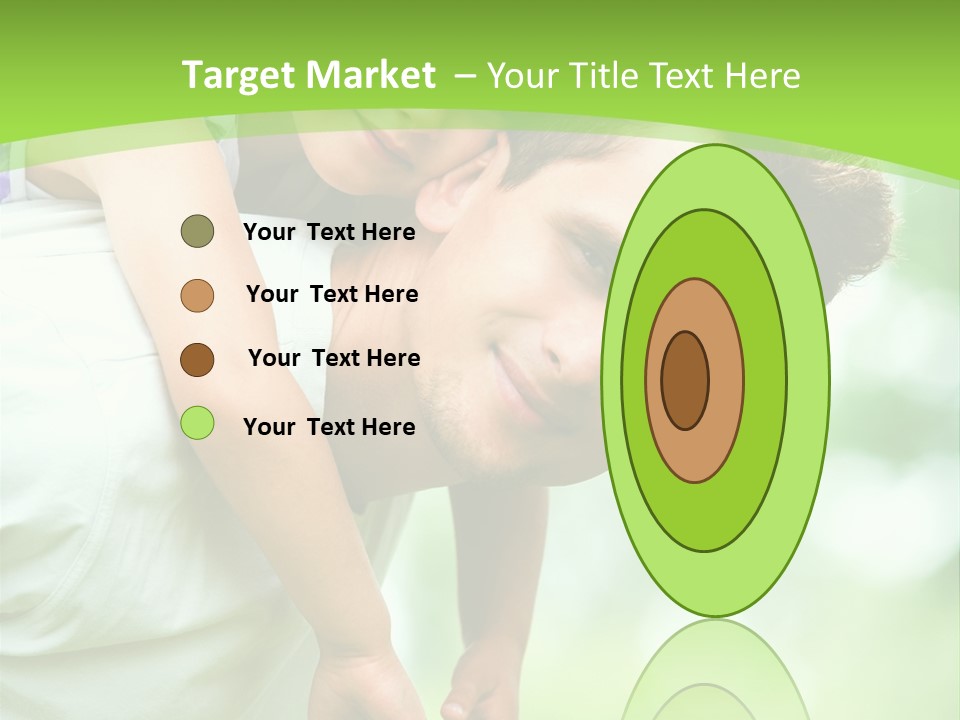 Fathers Day Greetings PowerPoint Template