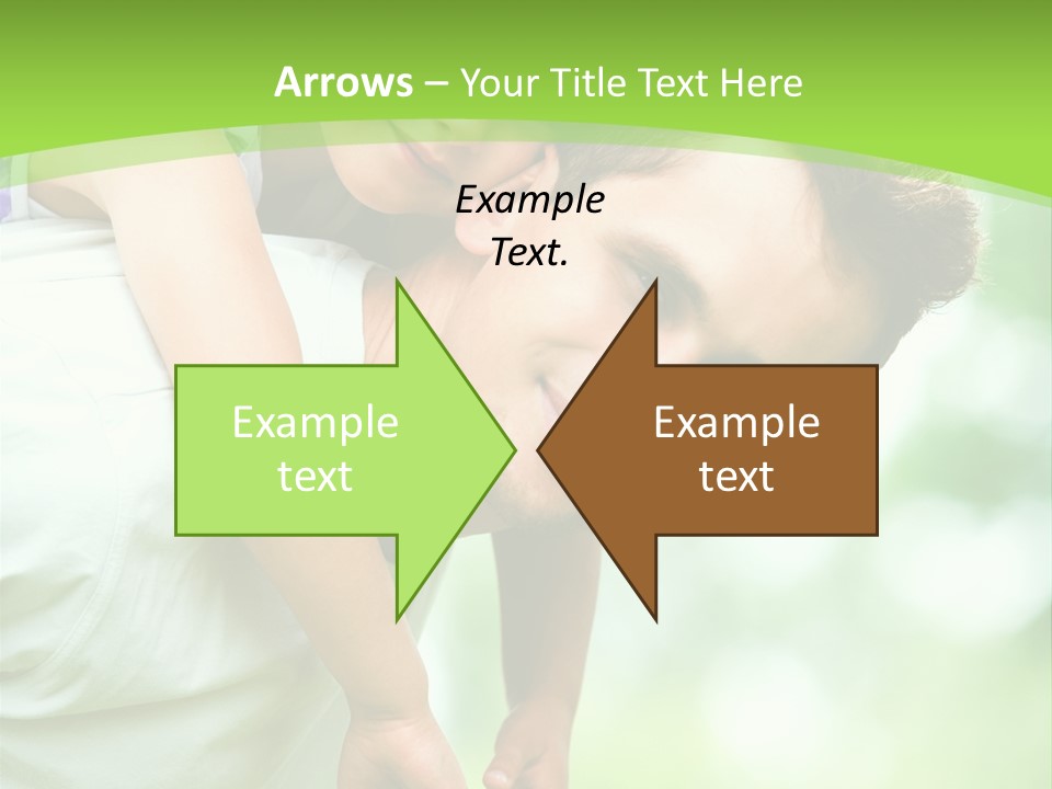 Fathers Day Greetings PowerPoint Template