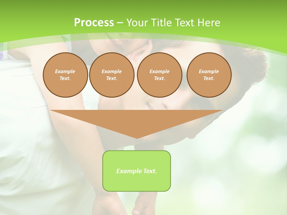 Fathers Day Greetings PowerPoint Template