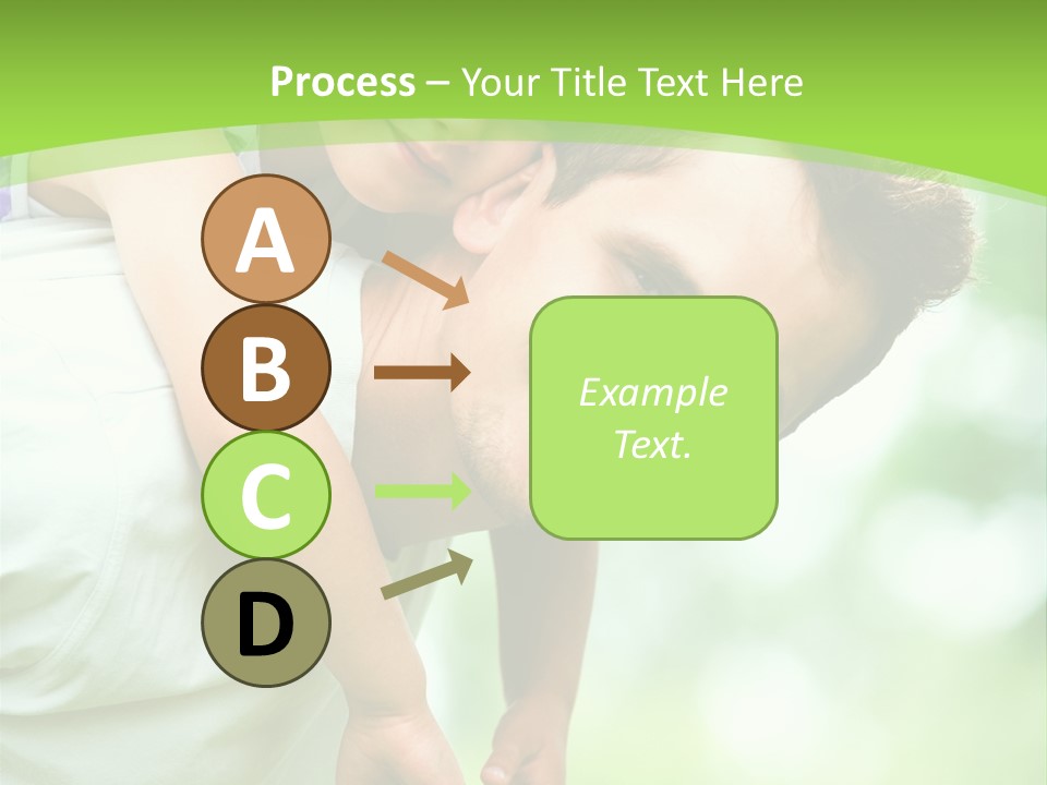 Fathers Day Greetings PowerPoint Template