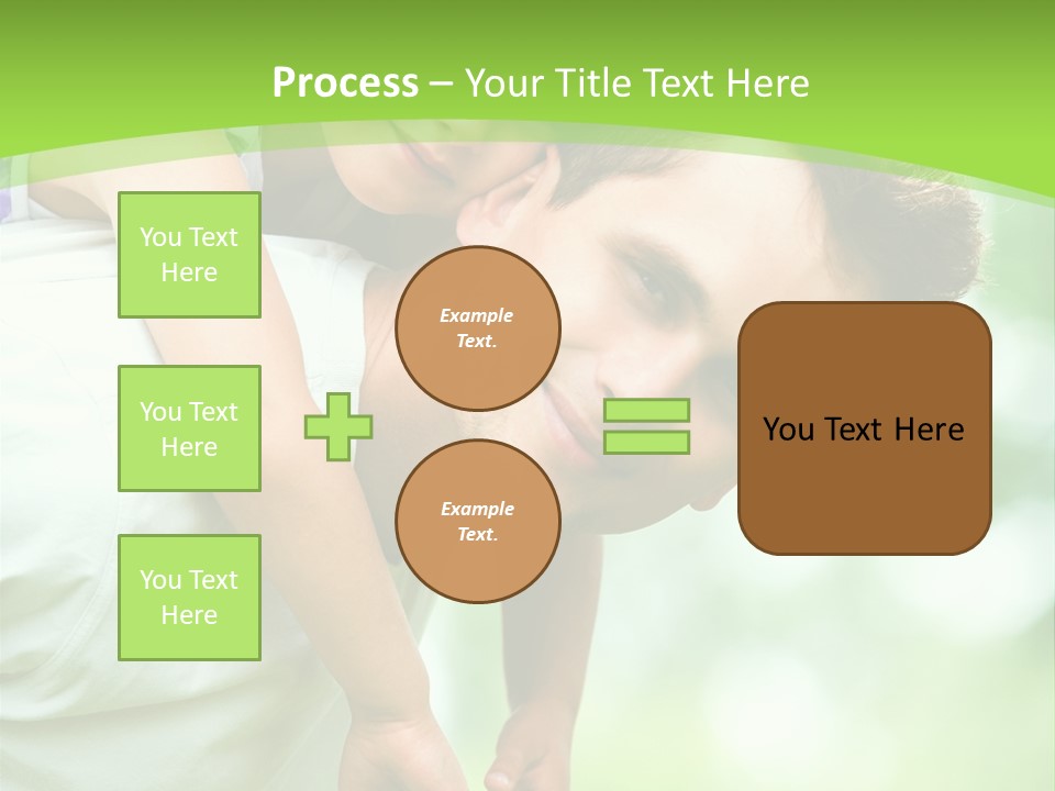 Fathers Day Greetings PowerPoint Template