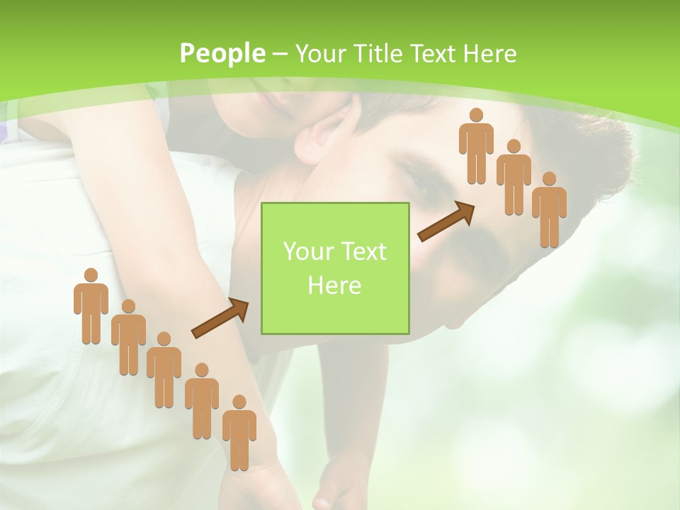 Fathers Day Greetings PowerPoint Template