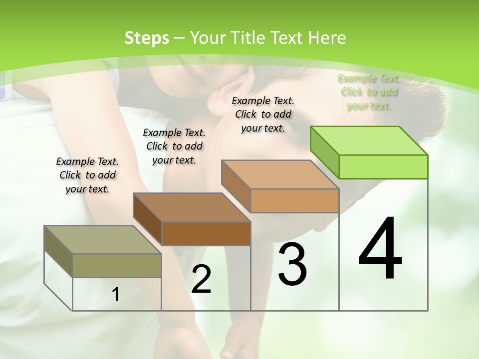 Fathers Day Greetings PowerPoint Template