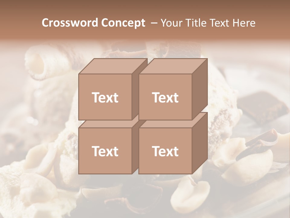 Chocolate Ice Cream PowerPoint Template
