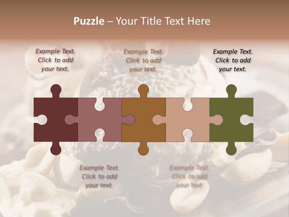 Chocolate Ice Cream PowerPoint Template
