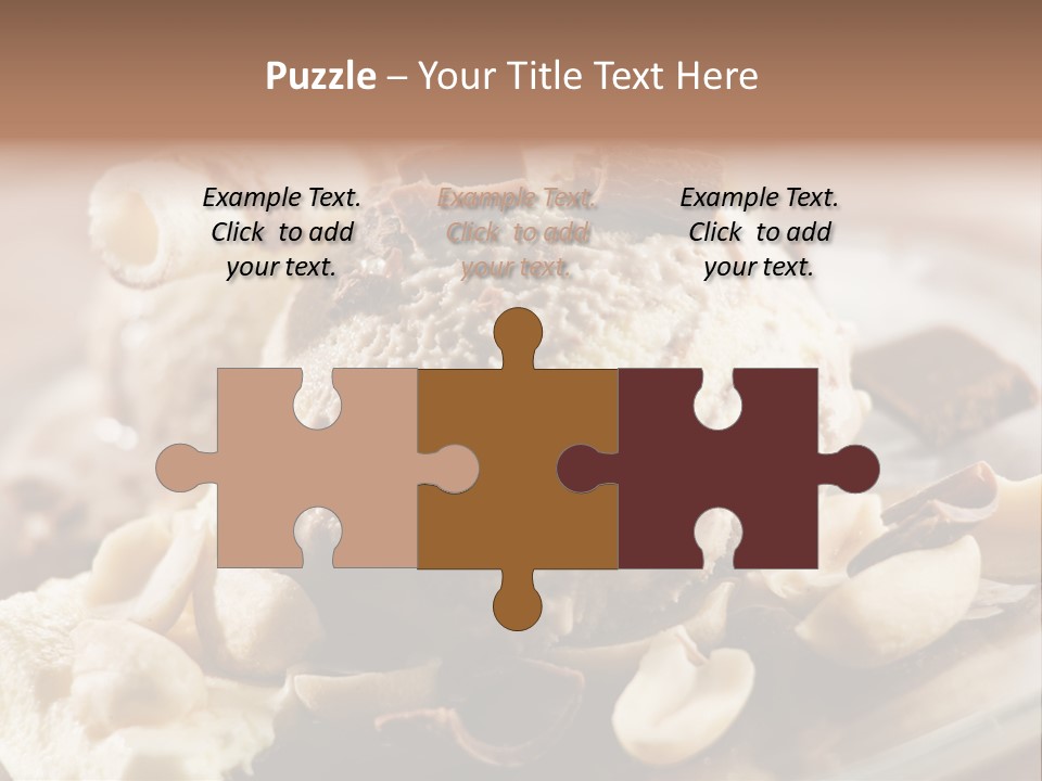 Chocolate Ice Cream PowerPoint Template