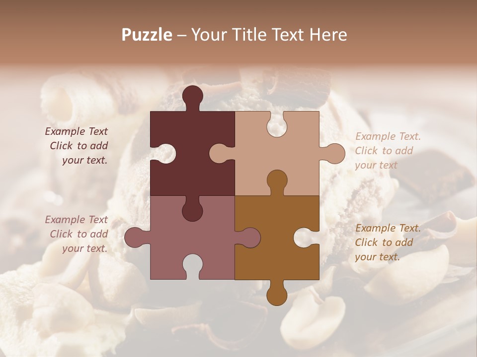 Chocolate Ice Cream PowerPoint Template