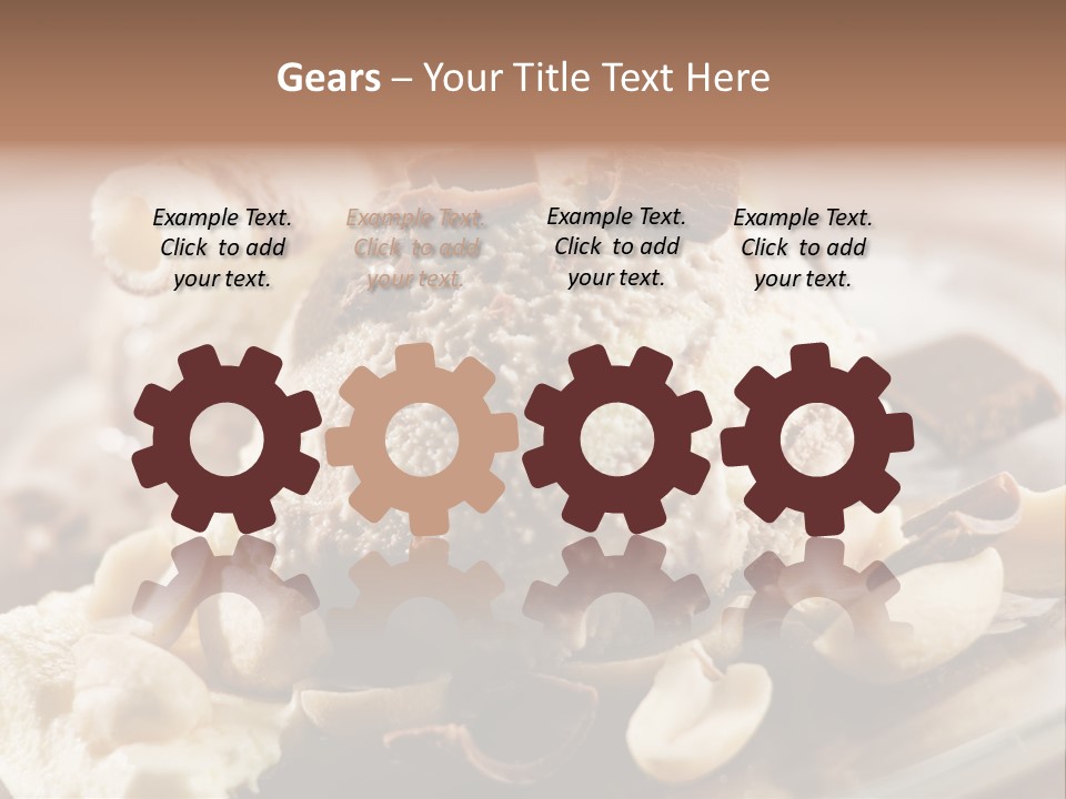 Chocolate Ice Cream PowerPoint Template