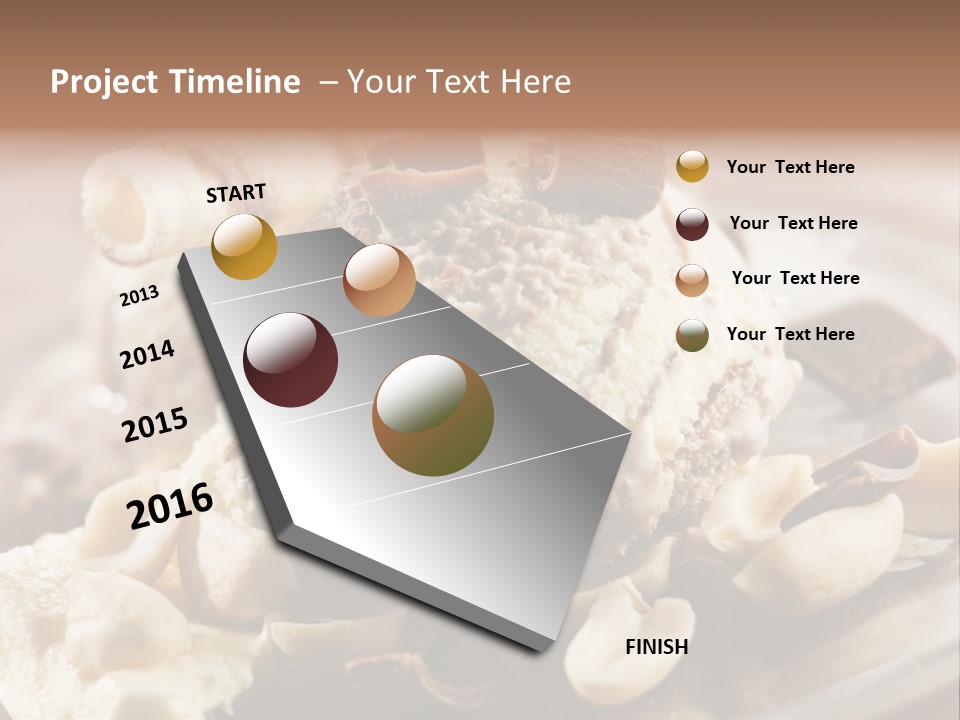 Chocolate Ice Cream PowerPoint Template