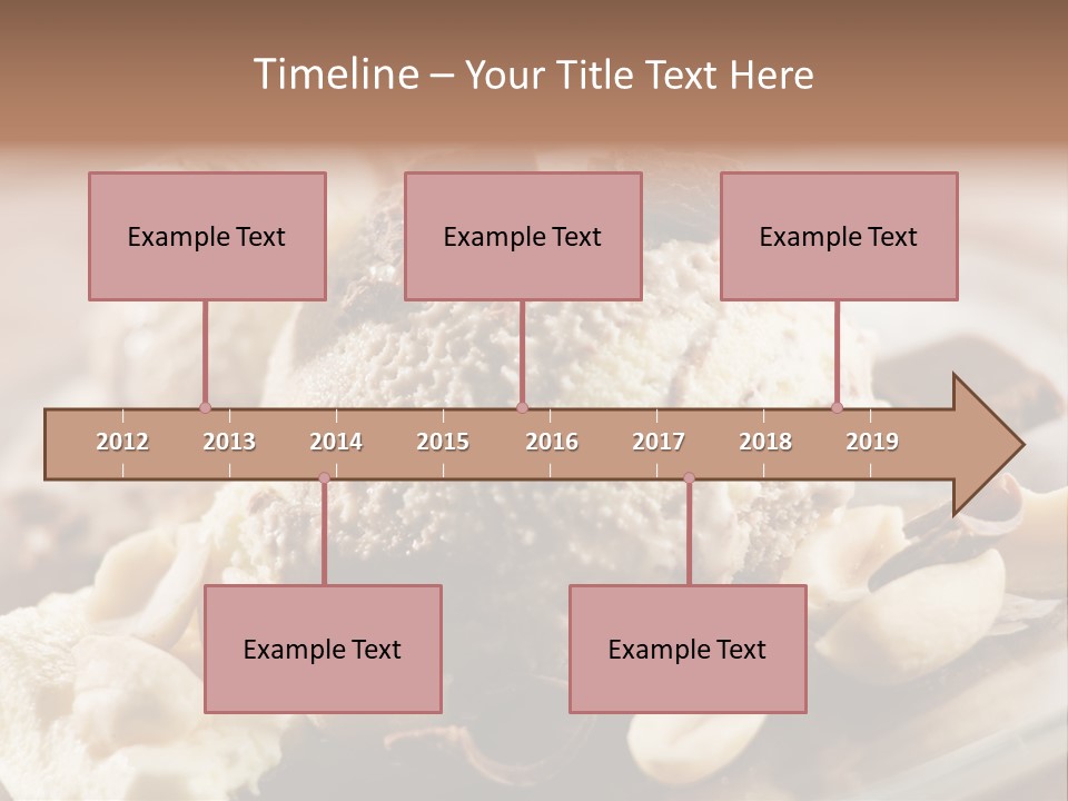 Chocolate Ice Cream PowerPoint Template