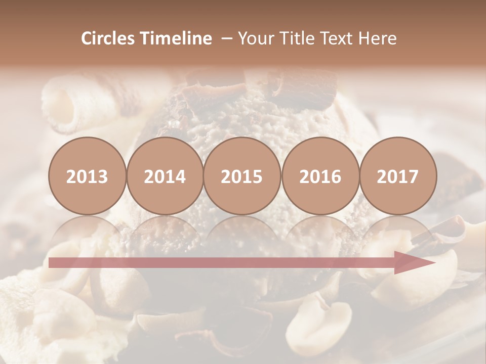 Chocolate Ice Cream PowerPoint Template