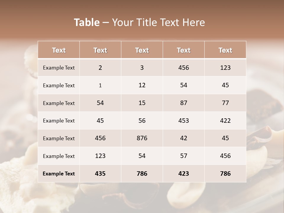 Chocolate Ice Cream PowerPoint Template