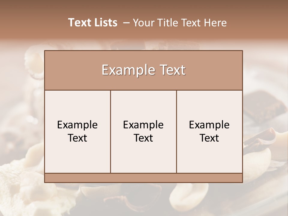 Chocolate Ice Cream PowerPoint Template