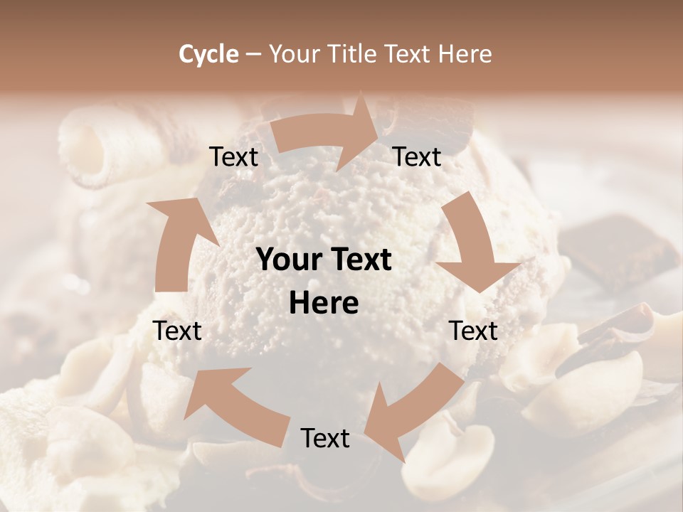Chocolate Ice Cream PowerPoint Template