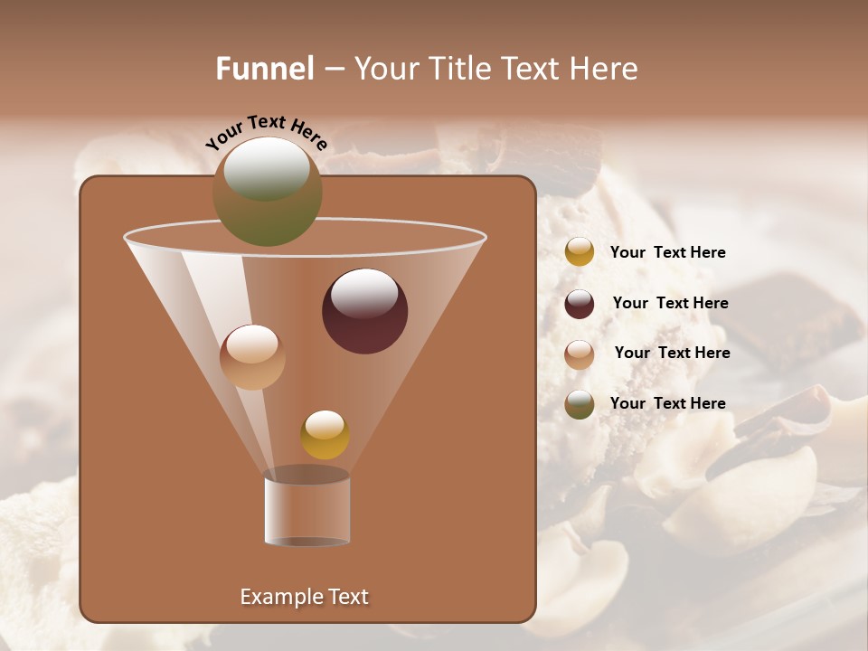 Chocolate Ice Cream PowerPoint Template