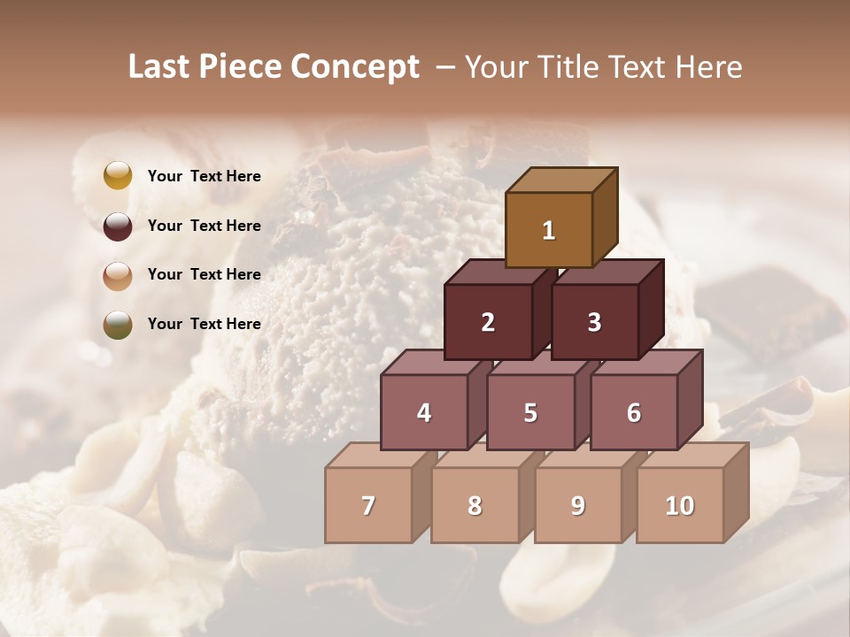 Chocolate Ice Cream PowerPoint Template