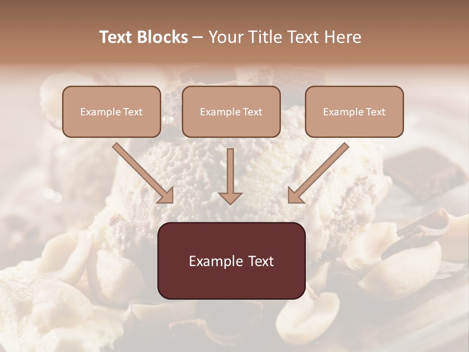 Chocolate Ice Cream PowerPoint Template