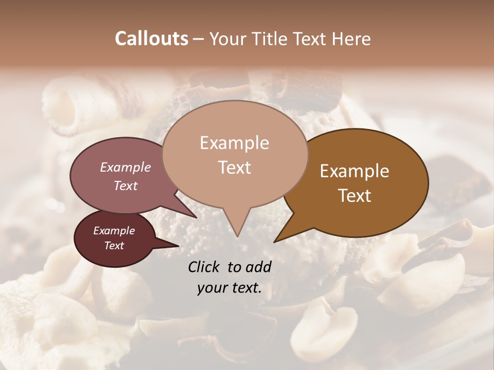 Chocolate Ice Cream PowerPoint Template