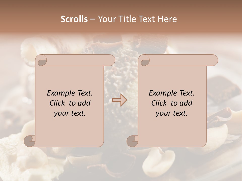 Chocolate Ice Cream PowerPoint Template