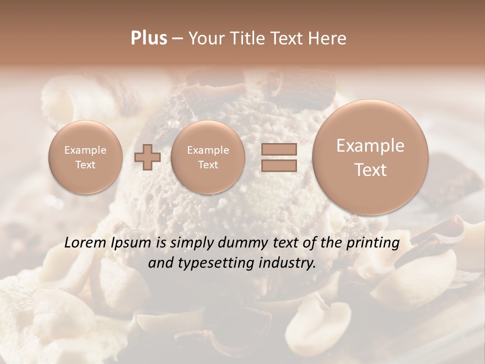 Chocolate Ice Cream PowerPoint Template