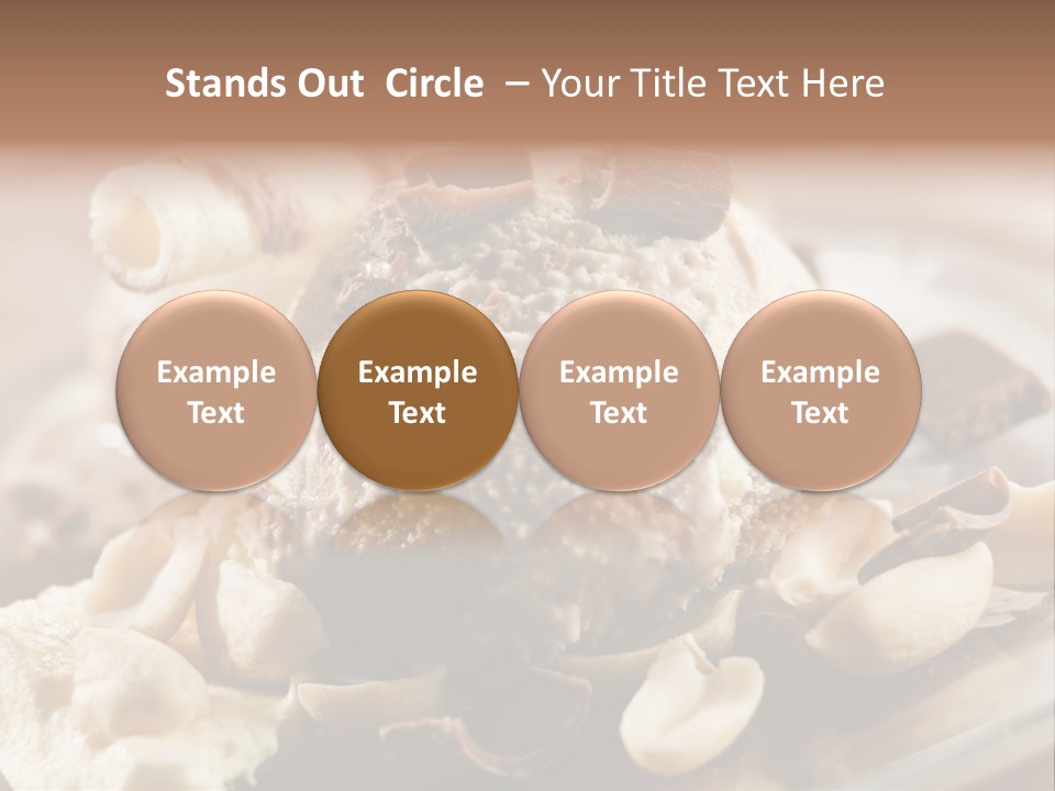 Chocolate Ice Cream PowerPoint Template