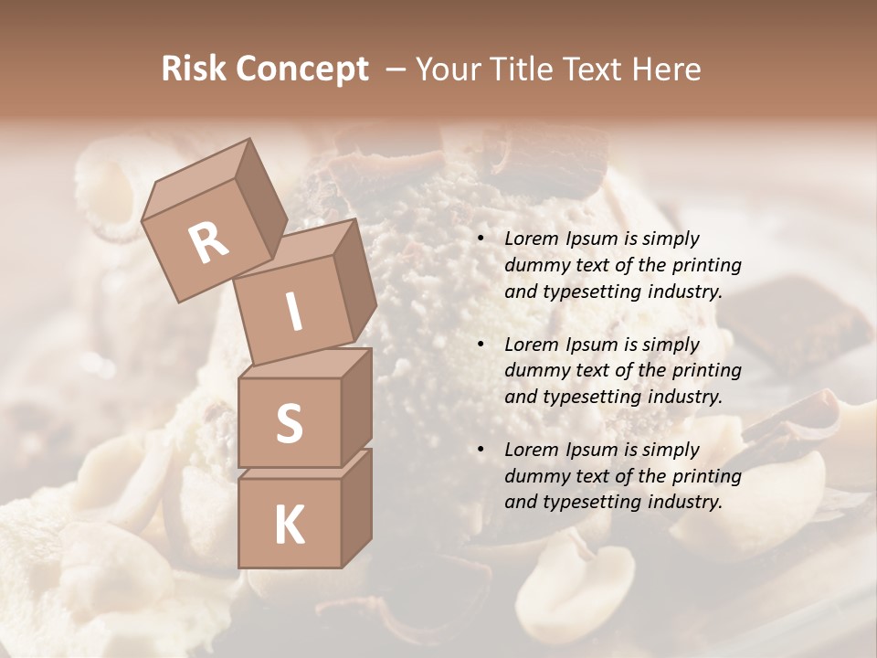 Chocolate Ice Cream PowerPoint Template