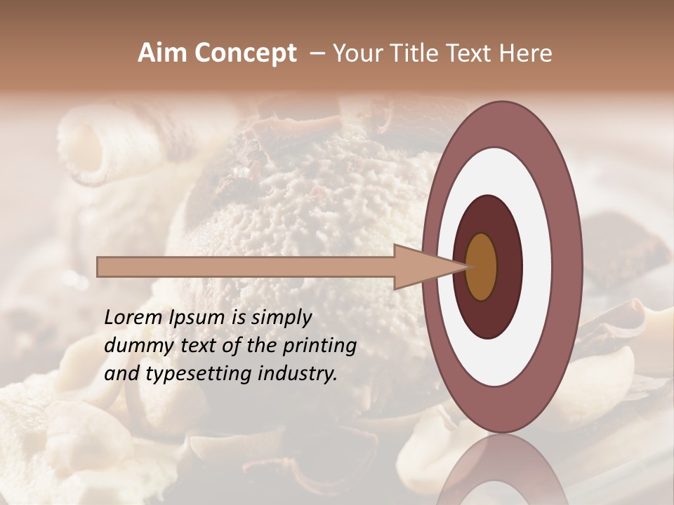 Chocolate Ice Cream PowerPoint Template