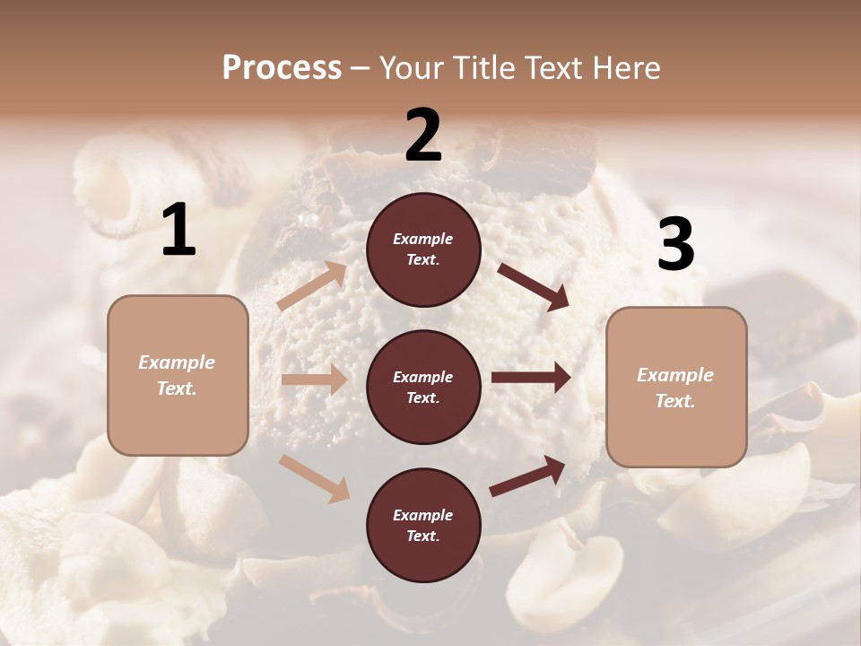 Chocolate Ice Cream PowerPoint Template