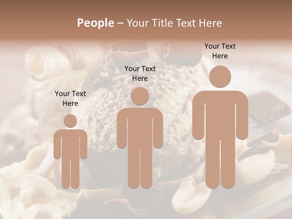 Chocolate Ice Cream PowerPoint Template