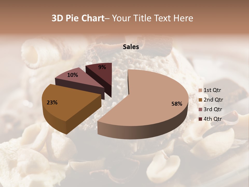Chocolate Ice Cream PowerPoint Template