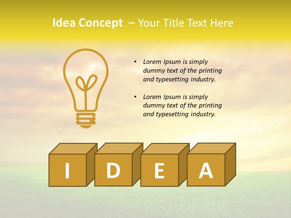 Natures Beauty PowerPoint Template