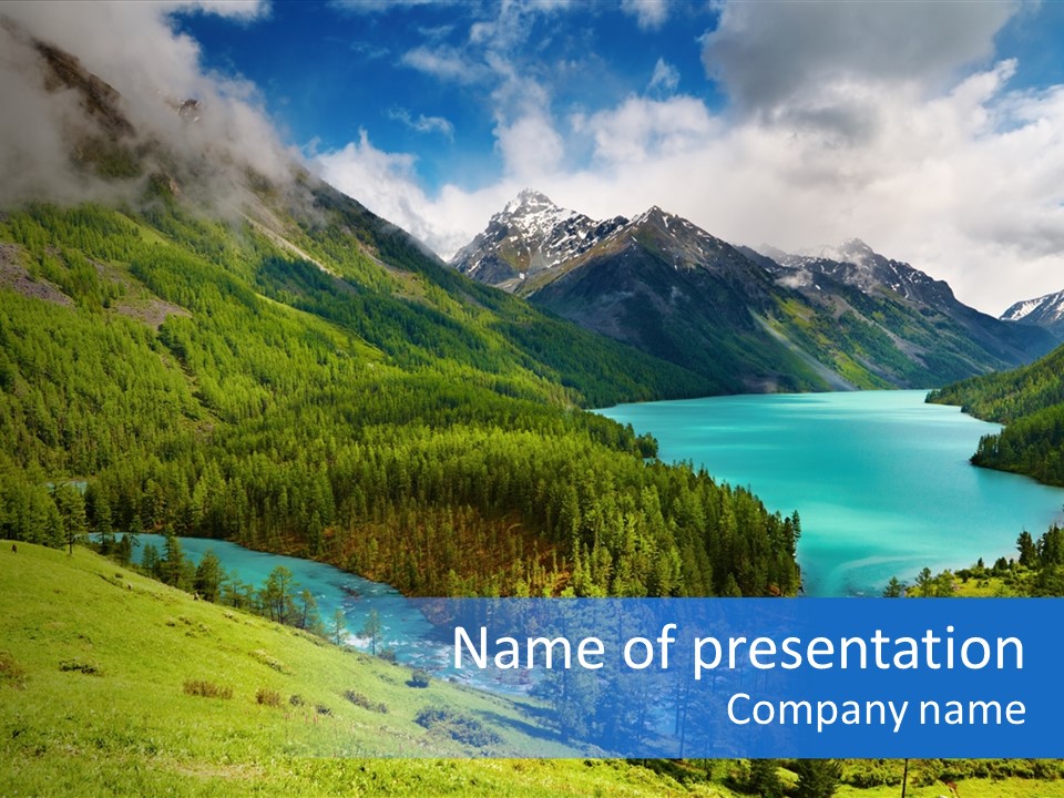 Hd Nature Desktop PowerPoint Template