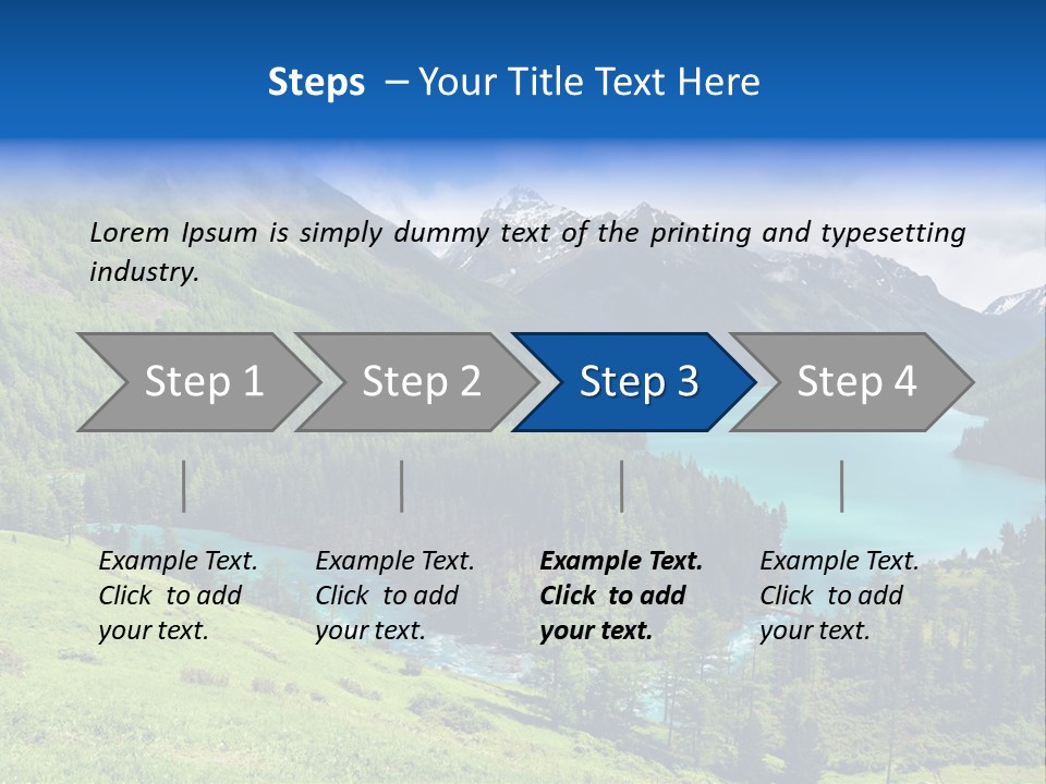 Hd Nature Desktop PowerPoint Template
