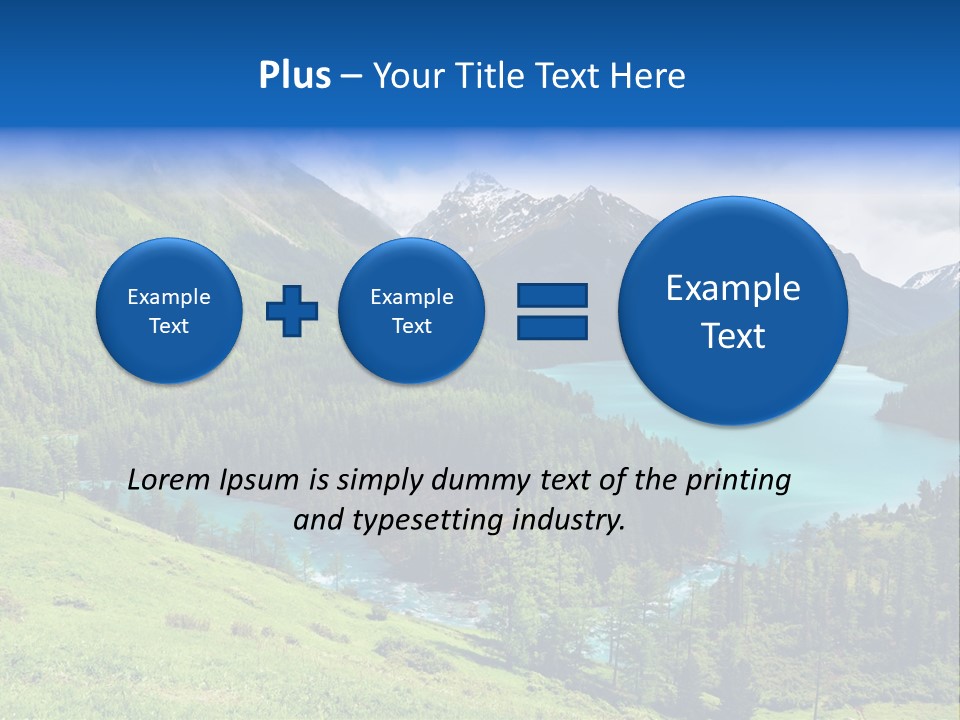 Hd Nature Desktop PowerPoint Template
