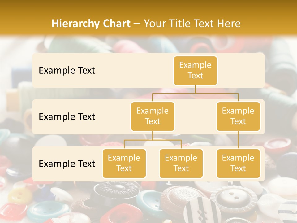 Clothes Plastic Thread PowerPoint Template