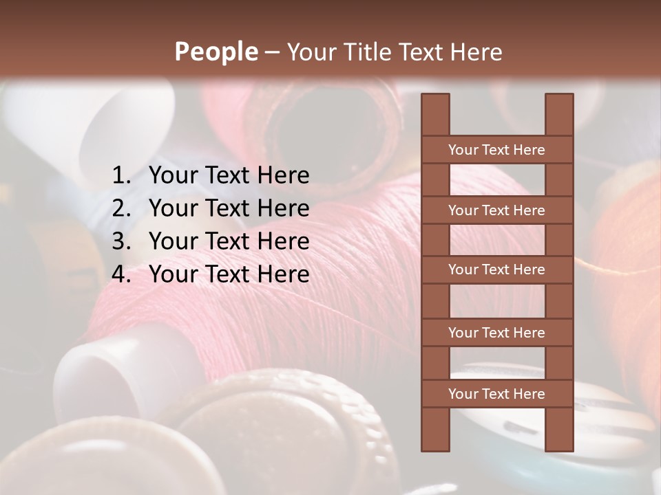 Kast Vol Kleren PowerPoint Template