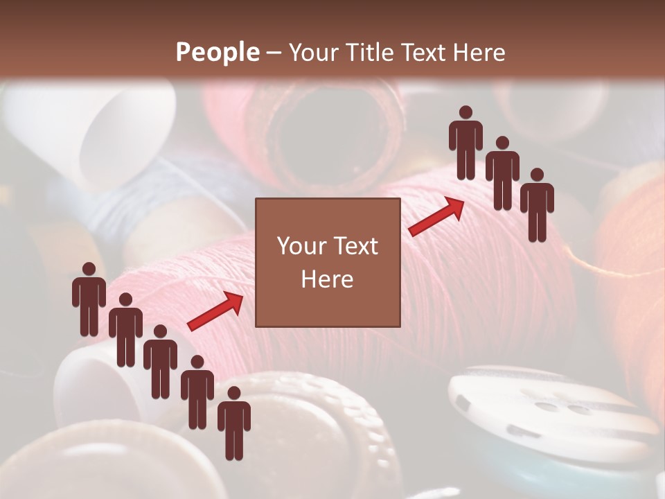 Kast Vol Kleren PowerPoint Template