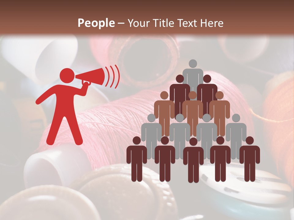 Kast Vol Kleren PowerPoint Template