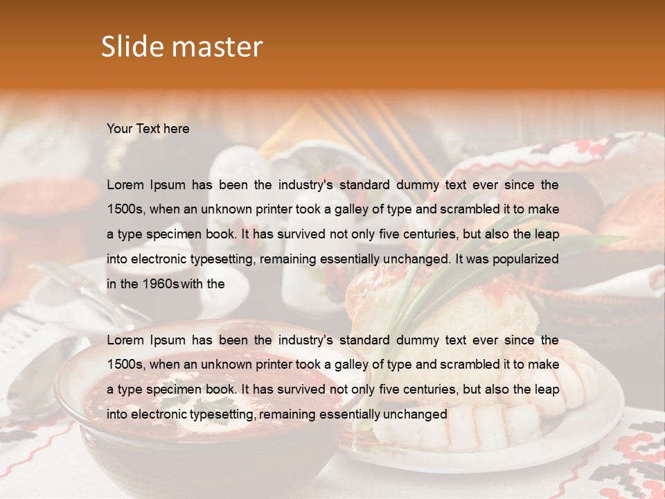 Ukrainian Food PowerPoint Template