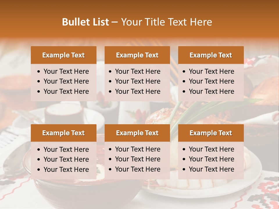 Ukrainian Food PowerPoint Template
