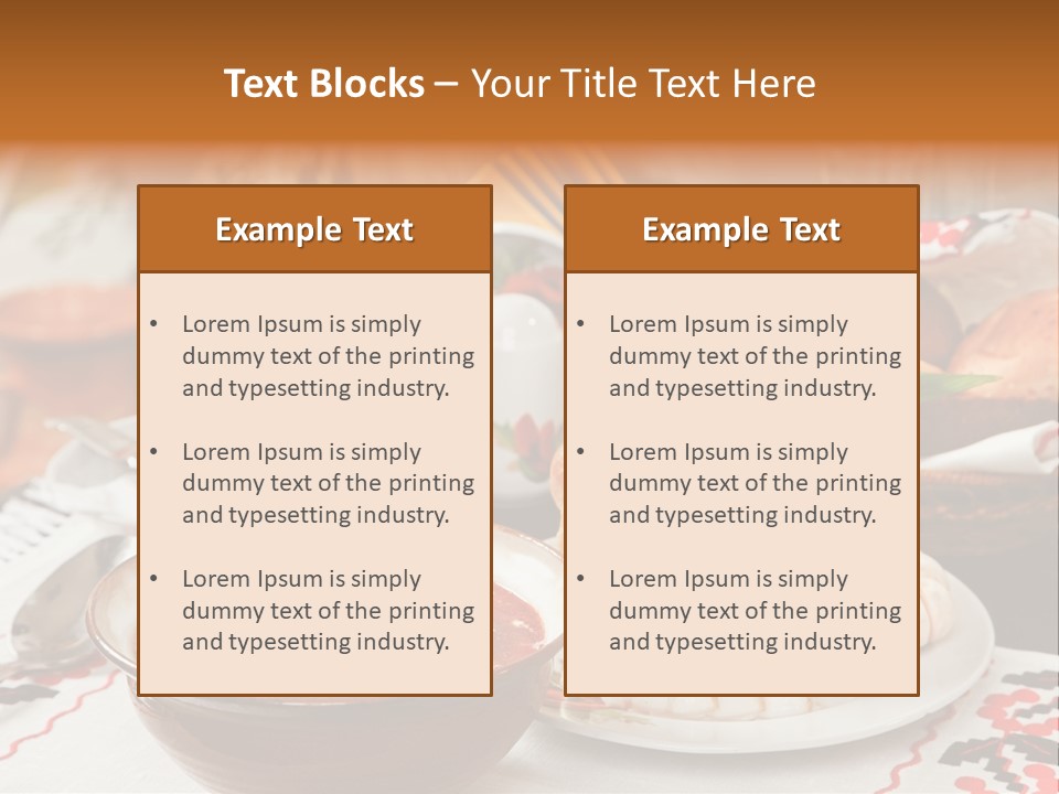 Ukrainian Food PowerPoint Template