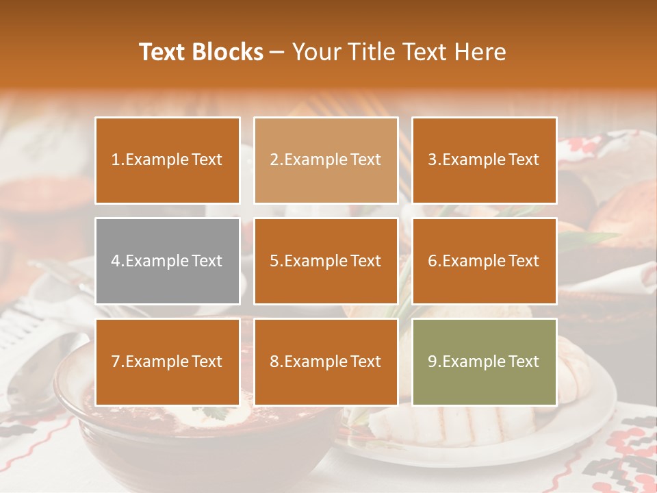 Ukrainian Food PowerPoint Template