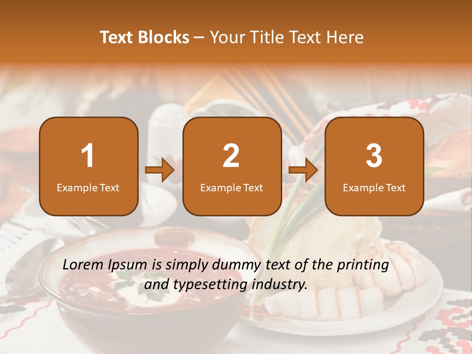 Ukrainian Food PowerPoint Template