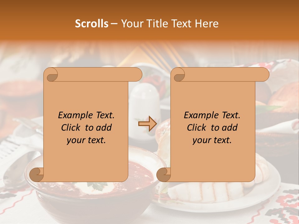 Ukrainian Food PowerPoint Template
