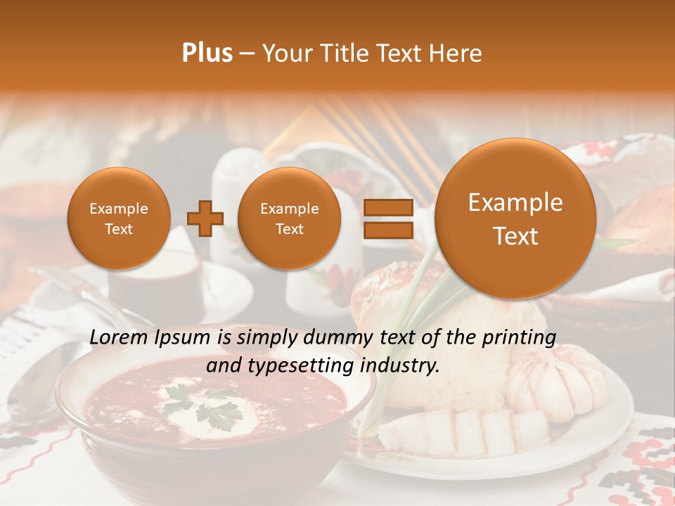 Ukrainian Food PowerPoint Template