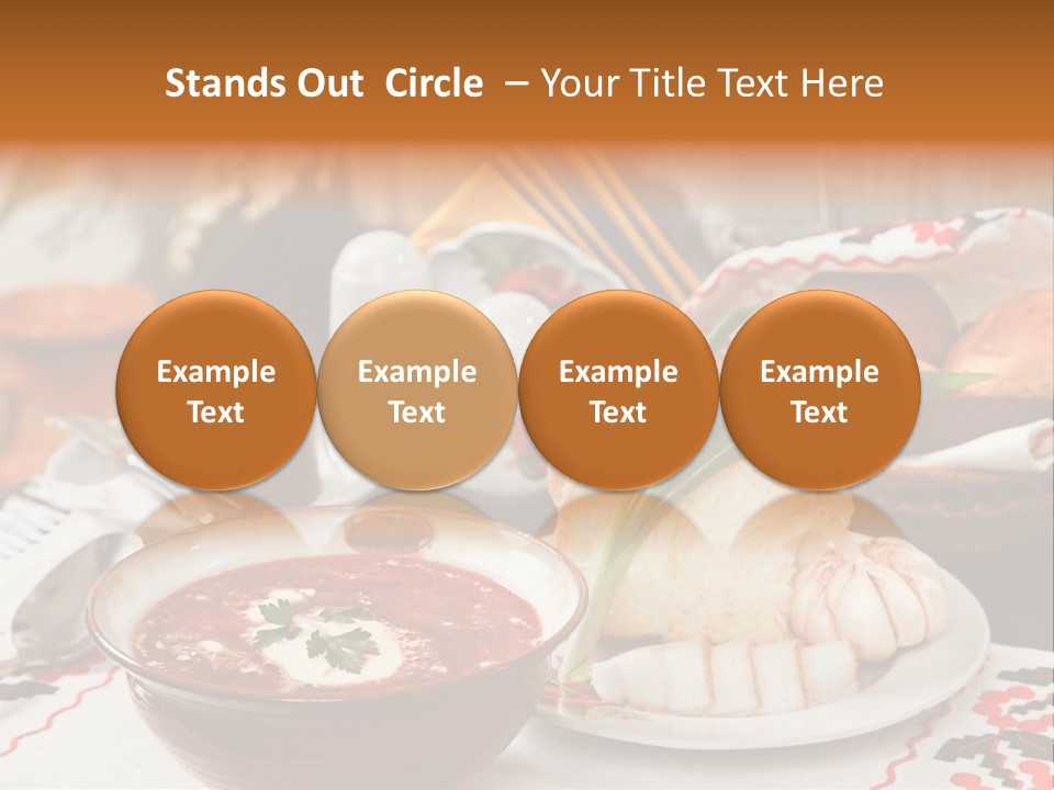 Ukrainian Food PowerPoint Template