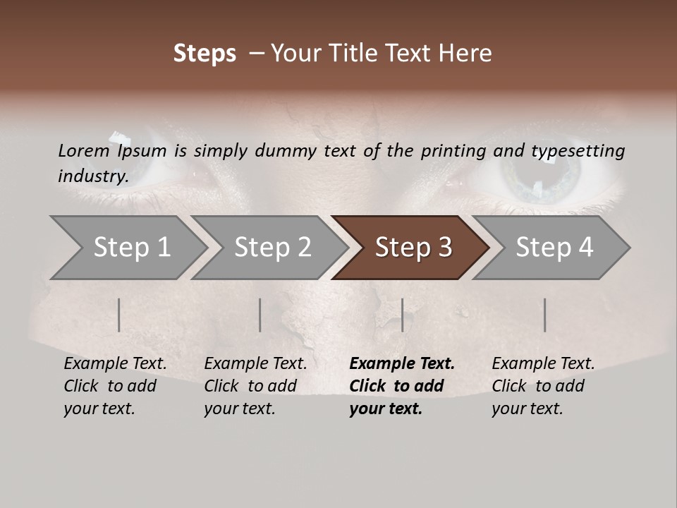 Damaged PowerPoint Template