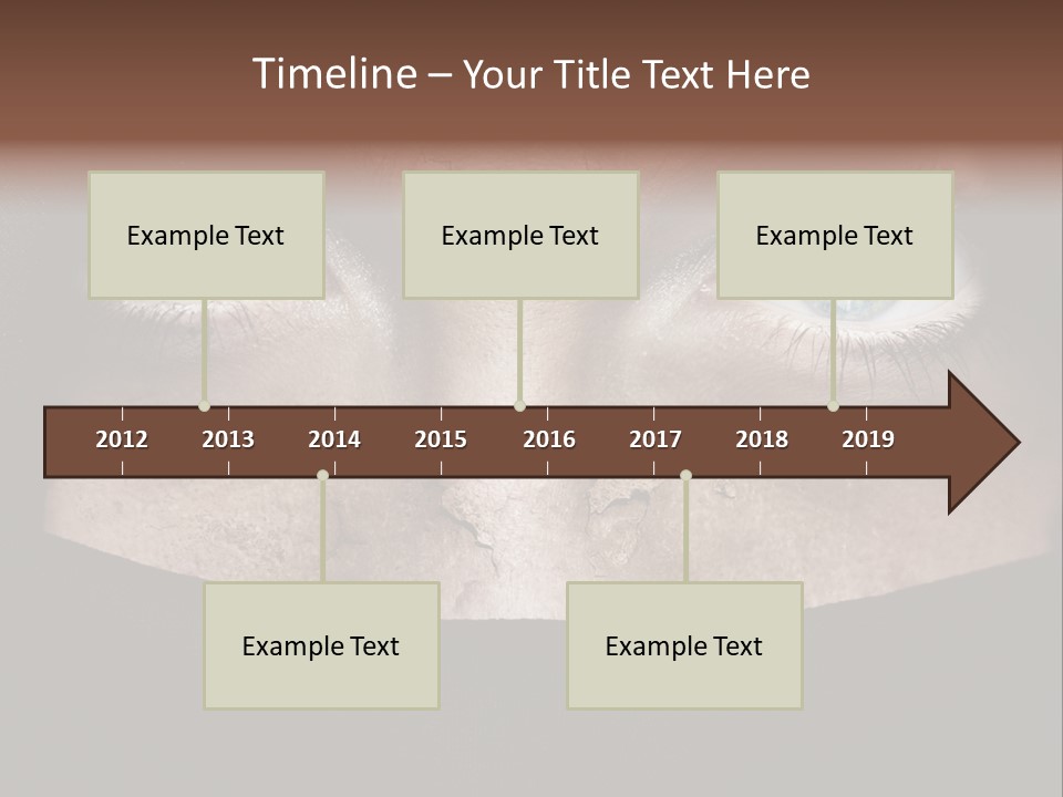 Damaged PowerPoint Template